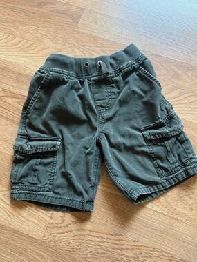 Hanna Andersson Army Green Shorts Cargo 4